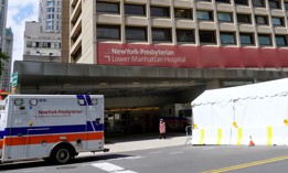 New York-Presbyterian’s Lower Manhattan Hospital in 2020.