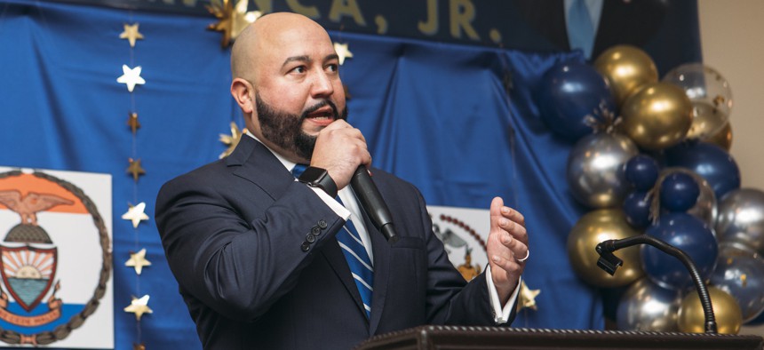 The term-limited New York City Council member was first elected in 2016.