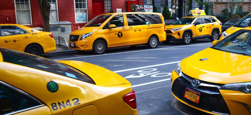 Drivers of New York City’s iconic yellow cabs face sky-high insurance premiums.