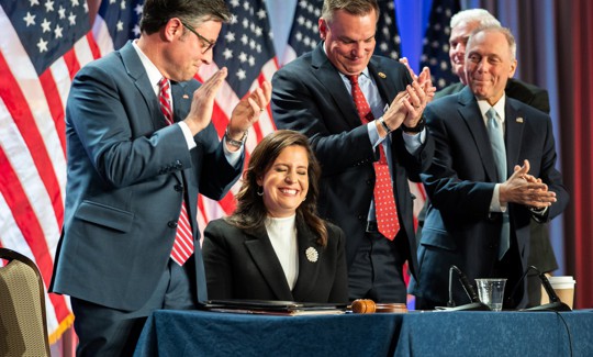 Rep. Elise Stefanik is going to the United Nations.