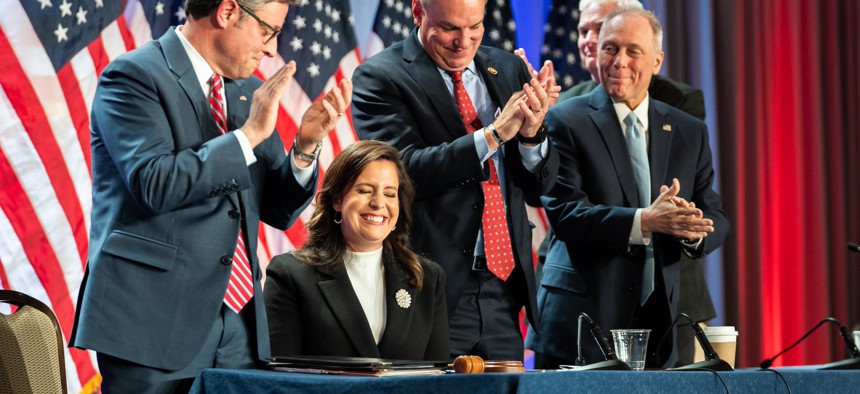 Rep. Elise Stefanik is going to the United Nations.