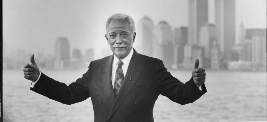 Former Mayor David Dinkins