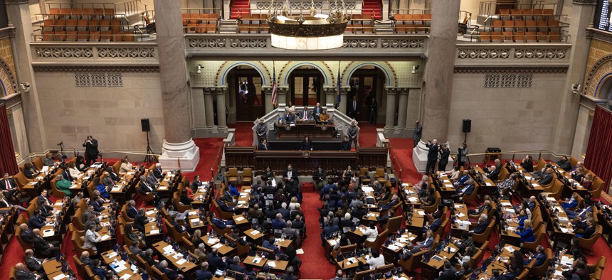 Two dozen new state lawmakers are joining the Legislature in Albany this year.