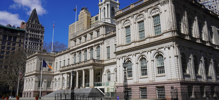 New York City Hall.