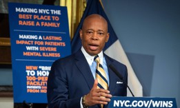 New York City Mayor Eric Adams appeared on Tucker Carlson's show Tuesday.