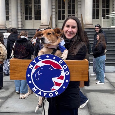 NYC's New Dog Mayor Simon Takes Office!