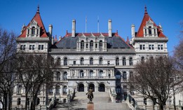 State Capitol building in Albany