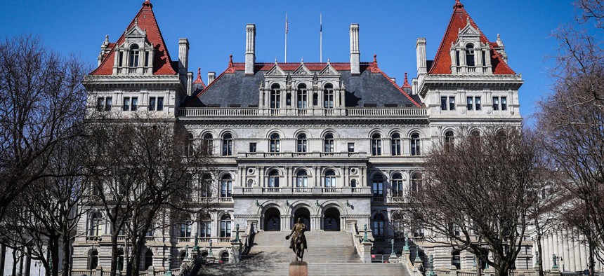 State Capitol building in Albany