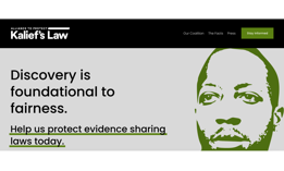 The Alliance to Protect Kalief’s Law has launched a new website to defend the state’s landmark 2019 discovery reforms.