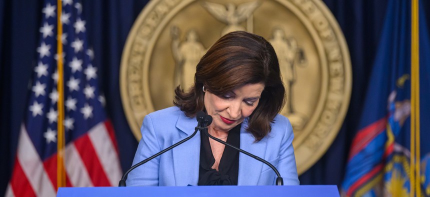 Gov. Kathy Hochul’s proposals to increase oversight of Mayor Eric Adams’ administration face long odds of passing the state Legislature.