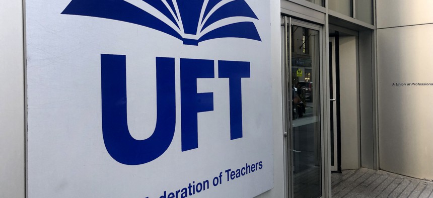 The United Federation of Teachers is going through a contentious internal leadership fight.