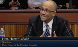 The state Senate can’t block Justice Hector LaSalle from becoming lieutenant governor.