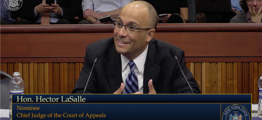 The state Senate can’t block Justice Hector LaSalle from becoming lieutenant governor.