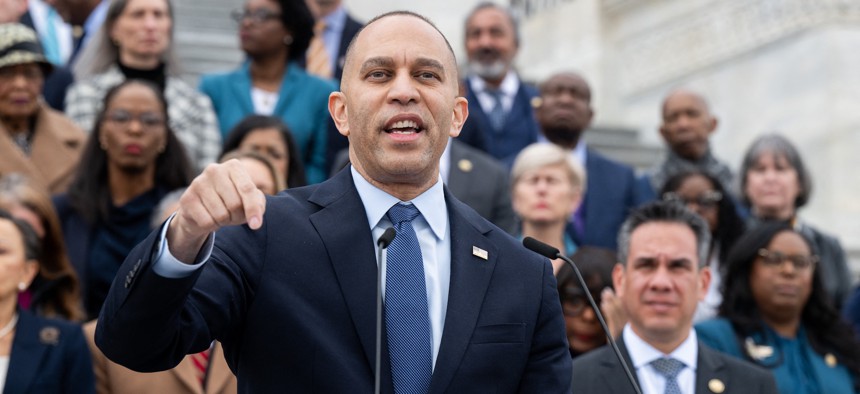 Rep. Hakeem Jeffries sent members a “Dear Colleague” letter.