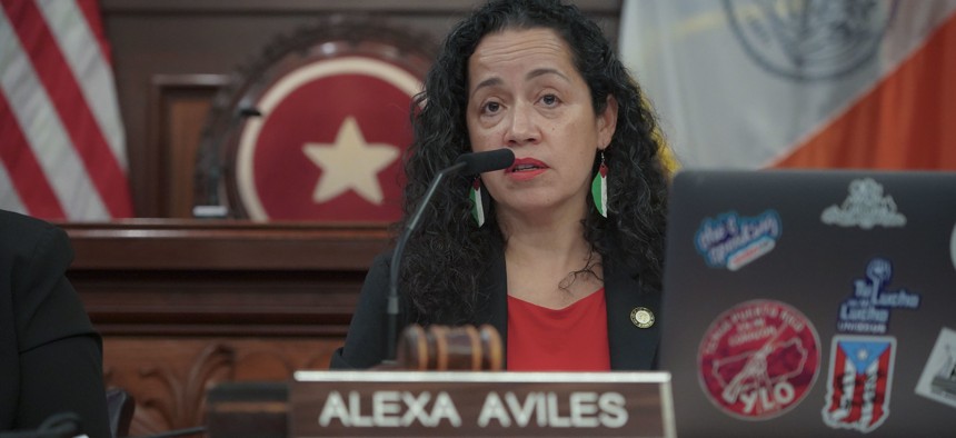 City Council Member Alexa Avilés is being endorsed by her fellow Progressive Caucus members.