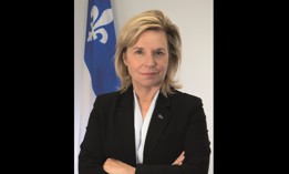 Quebec Minister of International Relations Martine Biron