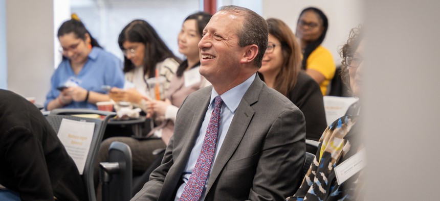 New York City mayoral candidate and Comptroller Brad Lander was endorsed by the 504 Democratic Club this week.