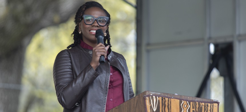 New York City Council Member Nantasha Williams developed legislation to address the issue of communal infrastructure.