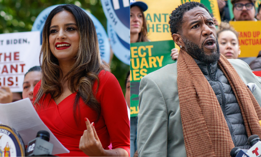 Assembly Member Jenifer Rajkumar, left, is challenging New York City Public Advocate Jumaane Williams.