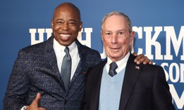On left, Mayor Eric Adams, who is often cited for mismanagement missteps, and former Mayor Mike Bloomberg, often cited as a great manager. Being a billionaire helps of course.