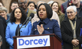 Albany Chief City Auditor Dorcey Applyrs is a leading contender in the Democratic primary for Albany mayor.