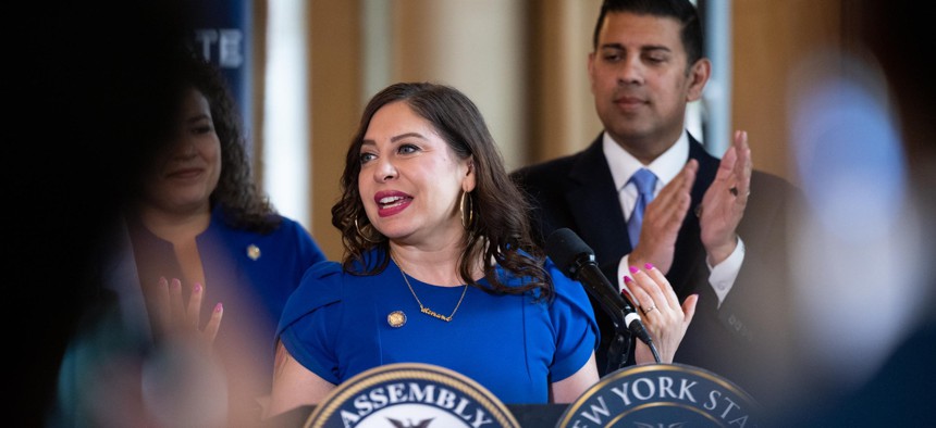 Jessica González-Rojas is sponsoring a bill to ban “excited delirium” as a diagnosis in New York state.