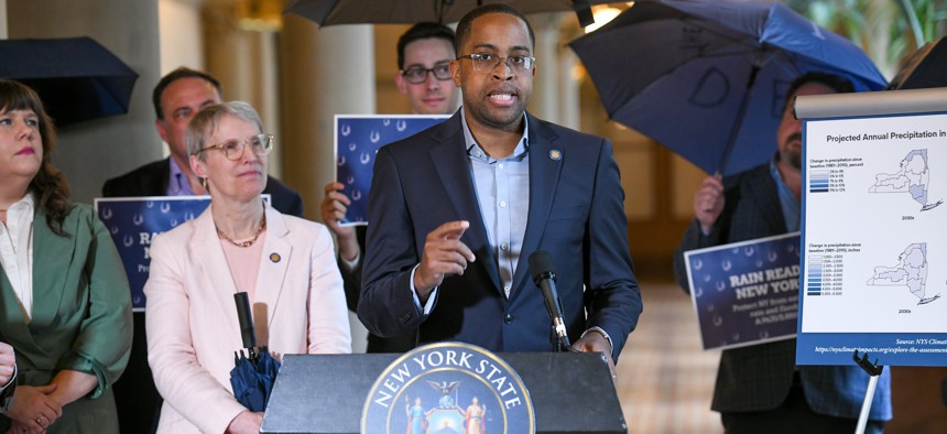 State Sens. Rachel May and Zellnor Myrie are two state senators who defeated former members of the Independent Democratic Conference.