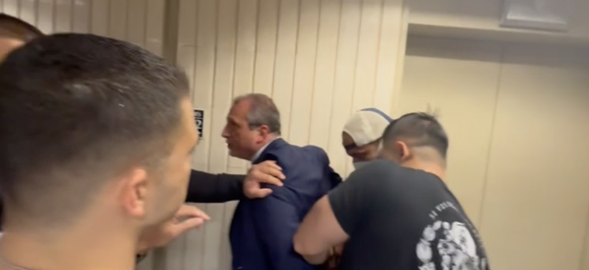 New York City Comptroller Brad Lander was detained at 26 Federal Plaza on Tuesday.
