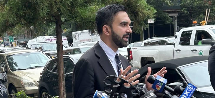Mayoral candidate Zohran Mamdani 