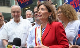 U.S. Sen. Chuck Schumer and Gov. Kathy Hochul both acknowledged Mamdani’s victory, but stopped short of offering him their full-throated support.