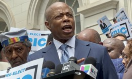 New York City Mayor Eric Adams, candidate for New York City mayor