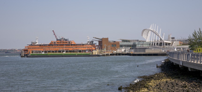 The St. George Ferry Terminal on Staten Island