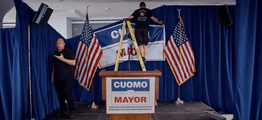 Dismantling the projected Cuomo victory on election night.