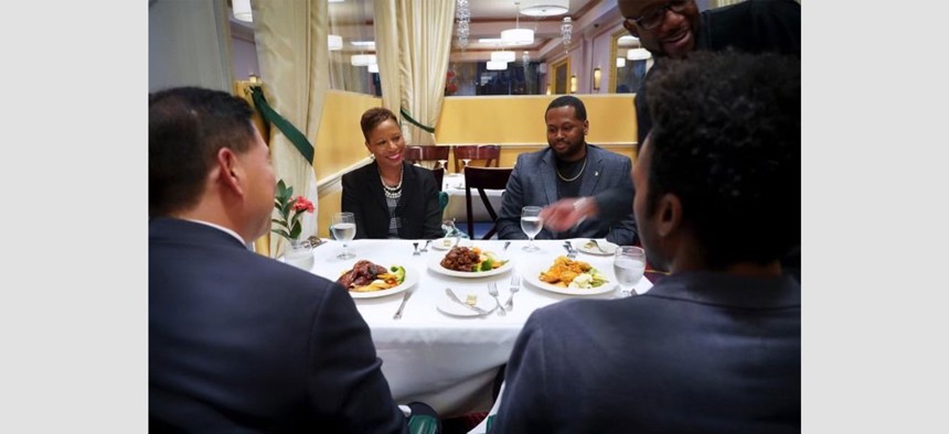 Adrienne Adams will likely be succeeded by her staffer Ty Hankerson.