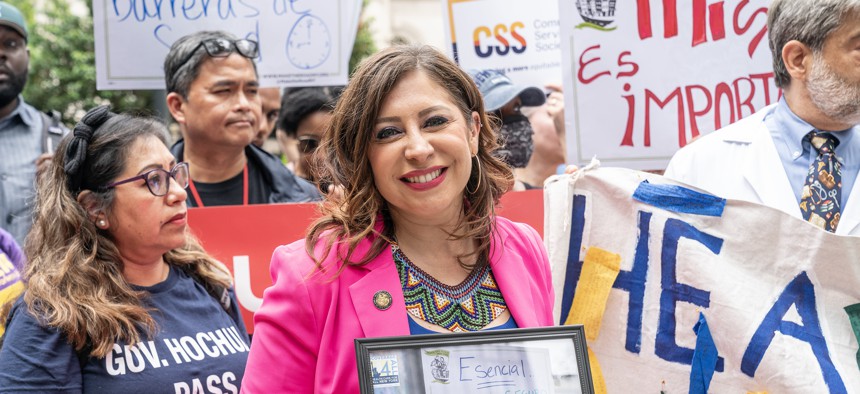 Assembly Member Jessica González-Rojas has filed to run for state Senate next year.