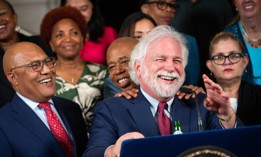First Deputy Mayor Randy Mastro celebrates the completion of the fiscal year 2026 budget.