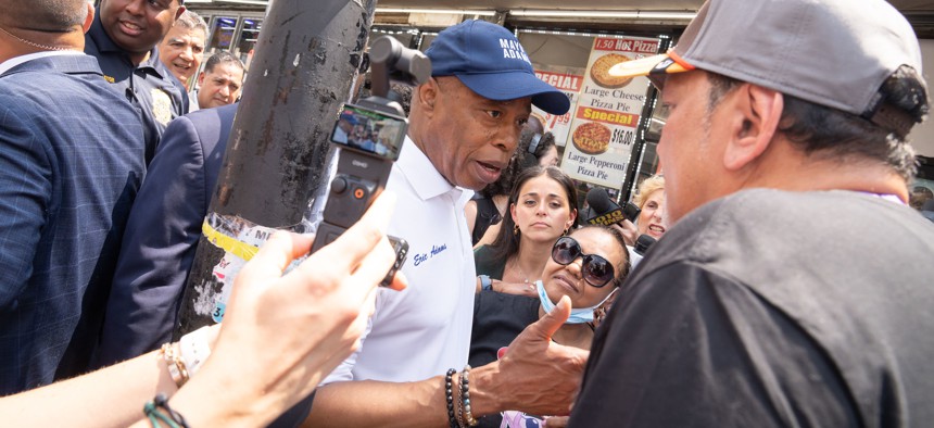 New York City Mayor Eric Adams isn’t vocally critical of the president, but the city has taken legal action against the Trump administration under his watch.