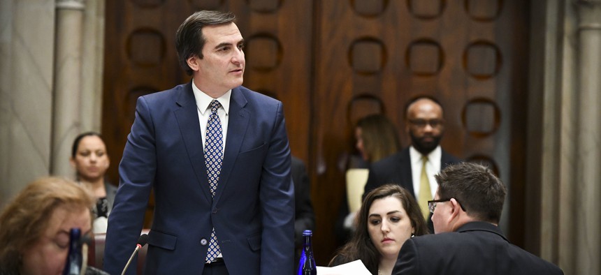 State Senate Deputy Majority Leader Michael Gianaris is sponsoring a bill that would permit New York to redraw its congressional map before the 2030 census – if another state does so first.