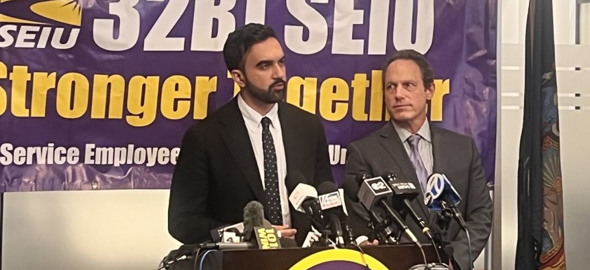 Mayoral candidate Zohran Mamdani immediately visited 