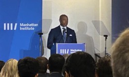 New York City Mayor Eric Adams paid the Manhattan Institute a visit.