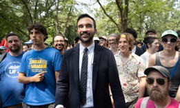 Mayoral candidate Zohran Mamdani relaunched his volunteer field campaign in Prospect Park, Brooklyn, on Aug. 17, sending more than 2000 volunteers to knock doors, the campaign said.