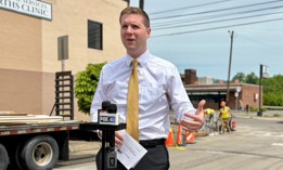 Binghamton Mayor Jared Kraham is running for reelection.