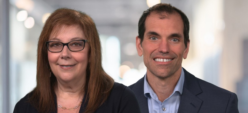 Maryann Pagano and Jason Caparoso