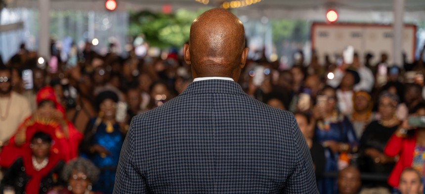 New York City Mayor Eric Adams announced that he’s staying in the race for a second term.