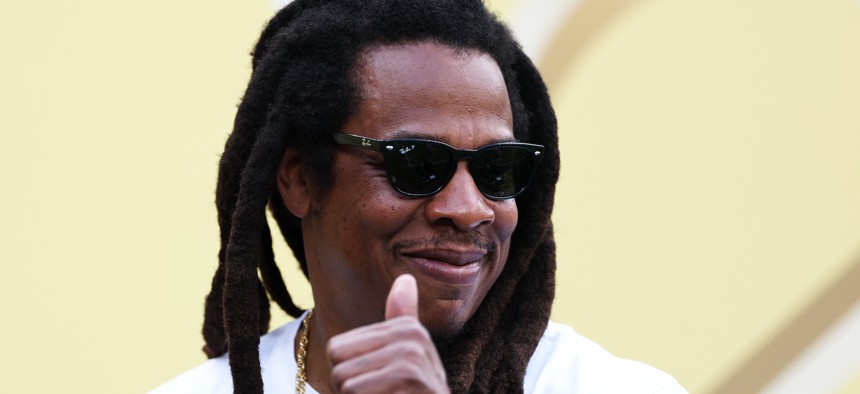 Jay-Z, the Grammy Award-winning rap artist, record producer and entrepreneur.
