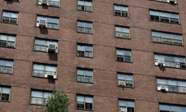New York City’s public housing stock, such as the Frederick Douglass Houses in Manhattan pictured here, stands to lose funding under President Donald Trump’s proposed fiscal year 2026 budget.