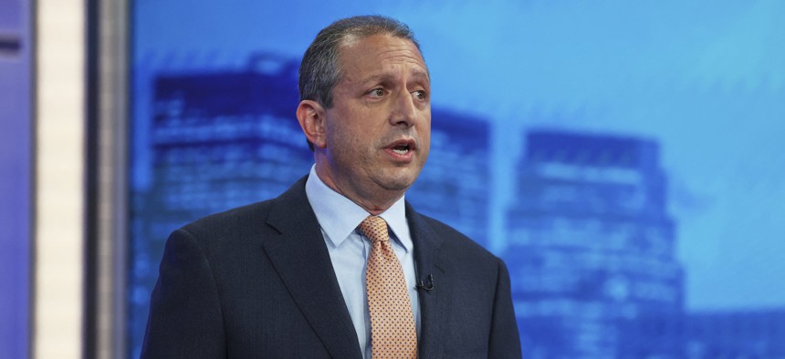 City Comptroller Brad Lander has been criticized by firefighters over his policy of divesting New York City pension funds from fossil fuels.