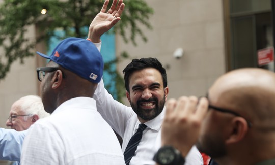 Democratic mayoral nominee Zohran Mamdani