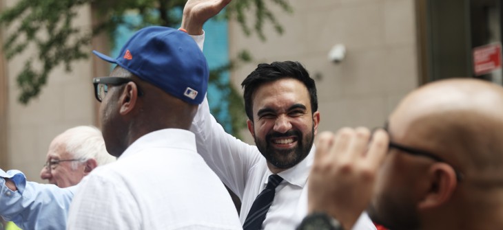 Democratic mayoral nominee Zohran Mamdani