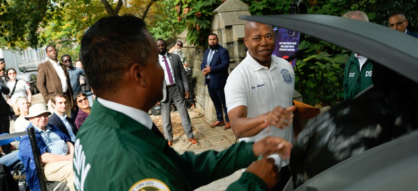 New York City Mayor Eric Adams touted progress in cleaning up New York City streets in his latest Mayor’s Management Report.